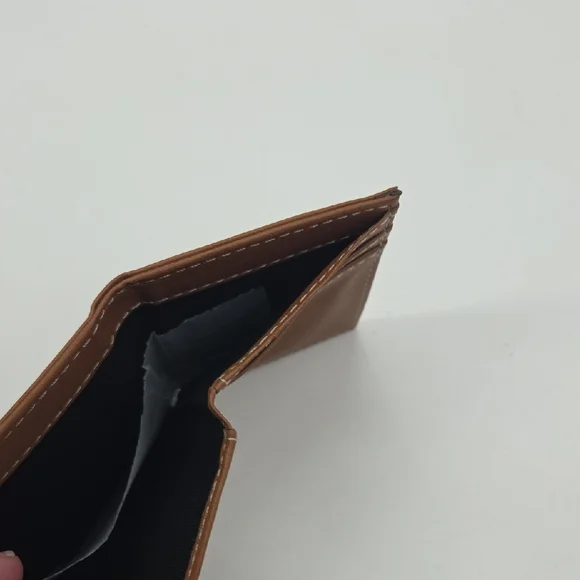 Tan Leather Wallet Los Angeles Lakers New - Picture 12 of 16